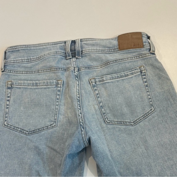 2/$20 Aeropostale Denim Flare Jeans in Light Blue 90s inspired jeans - Picture 5 of 9
